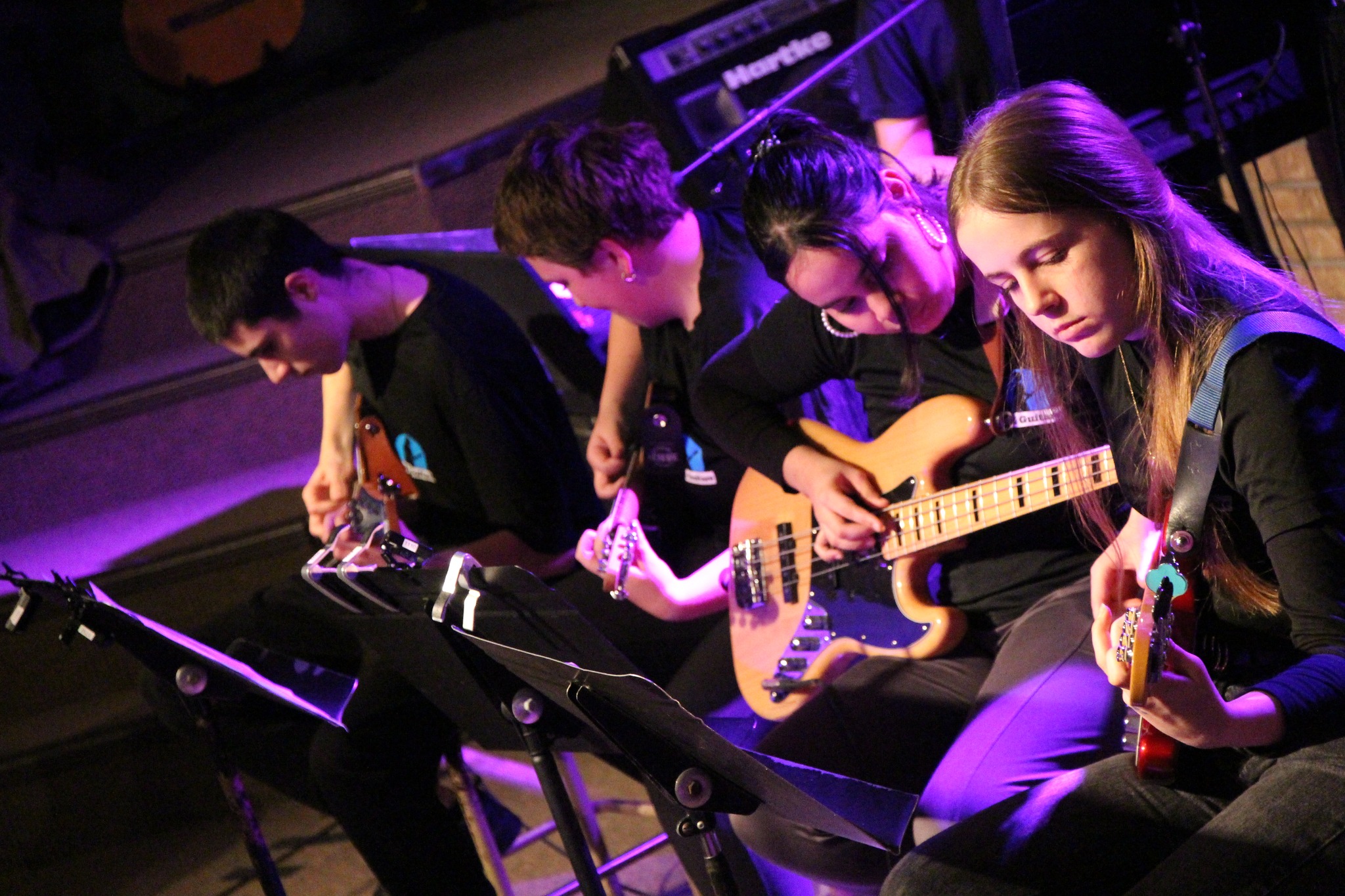 Trois élèves du Profil Guitare en spectacle