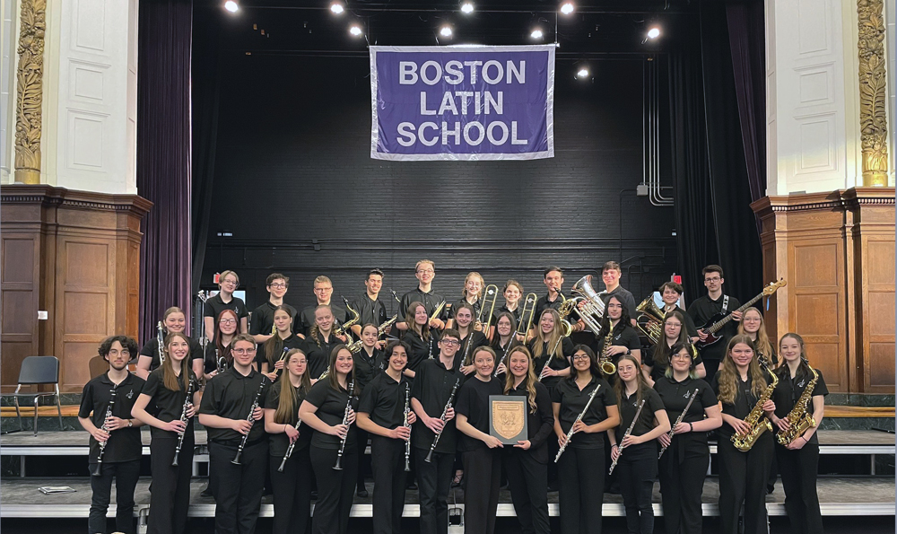 L’Harmonie Élite des Navigateurs au Rhythms International Music Festivals de Boston (groupe avec mention)