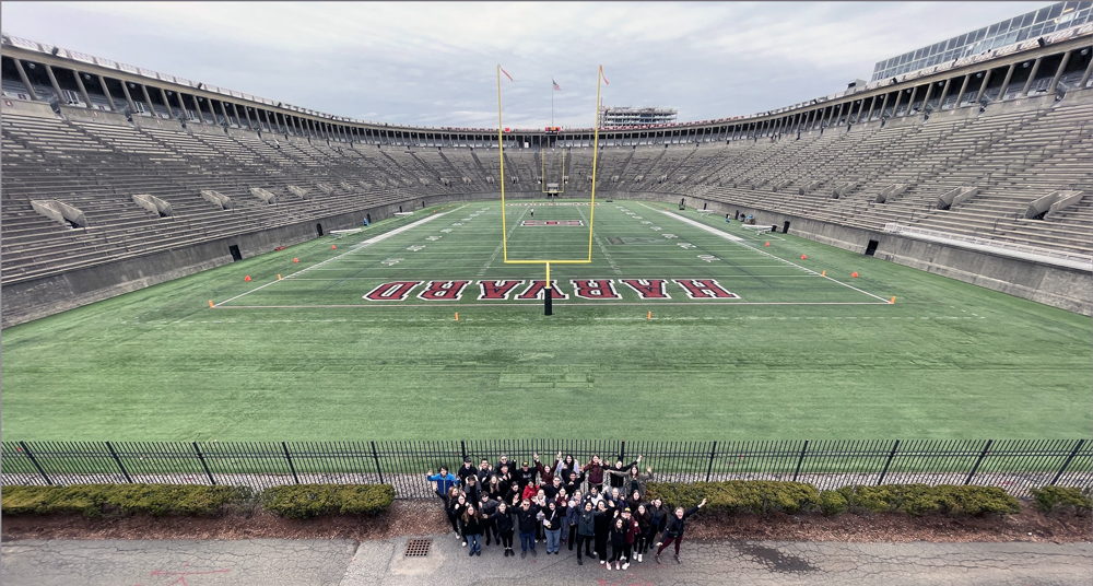 L’Harmonie Élite des Navigateurs au Rhythms International Music Festivals de Boston (photo de groupe)