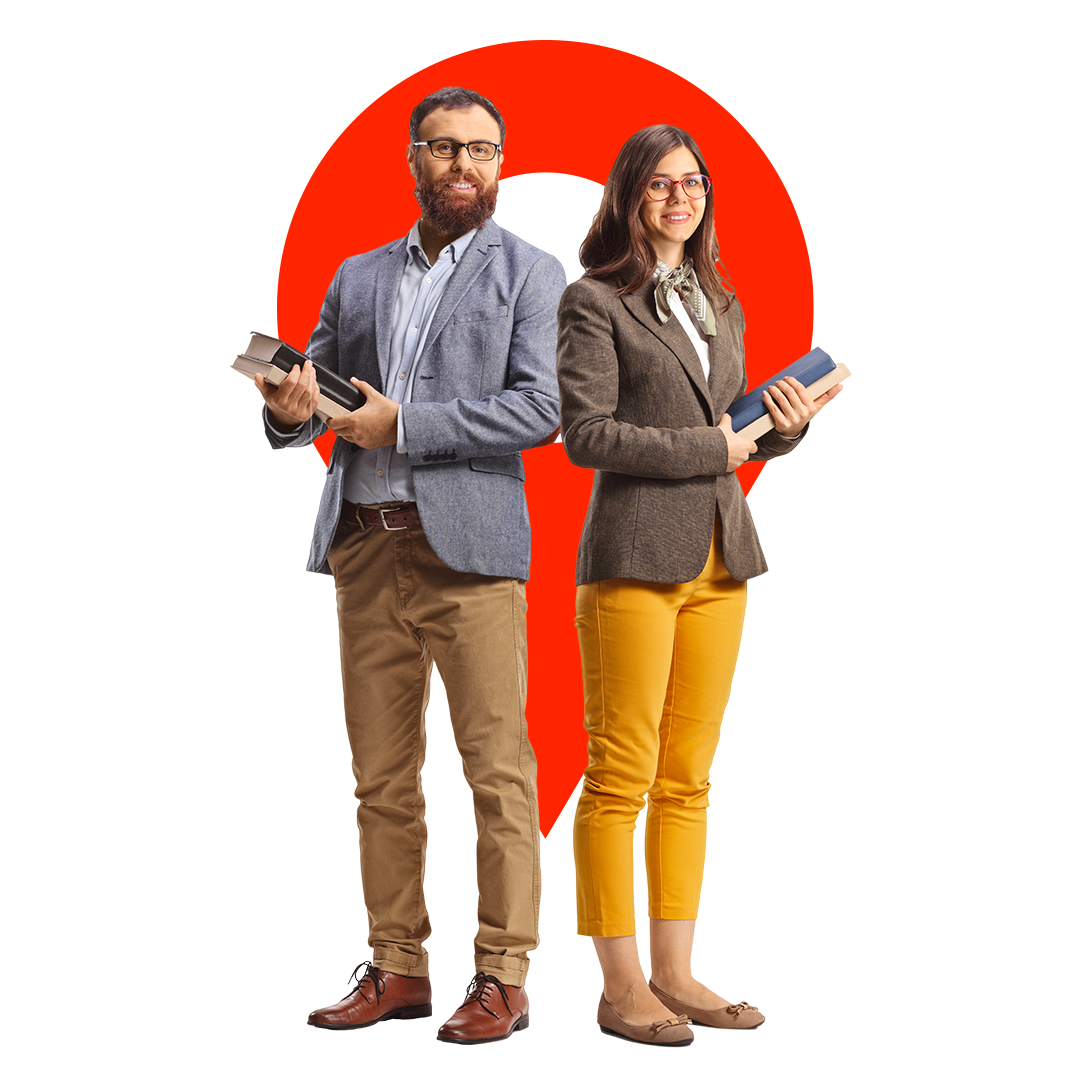 Animation illustrant les postes offerts au CSSDN