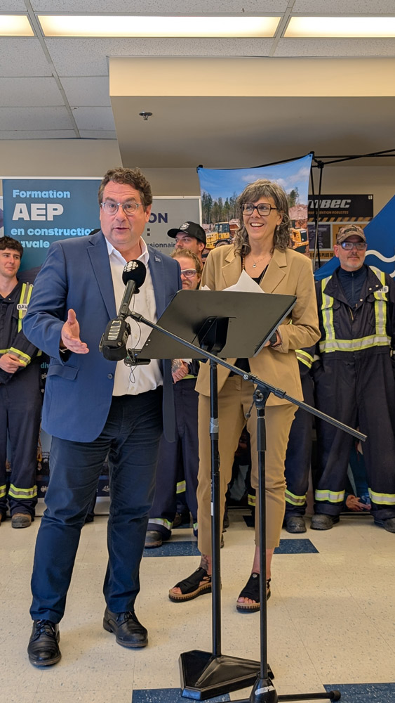 AEP Construction navale au CFMVL de Lévis – Succès de la première cohorte et investissement de 1,4 M$ de Davie - 08