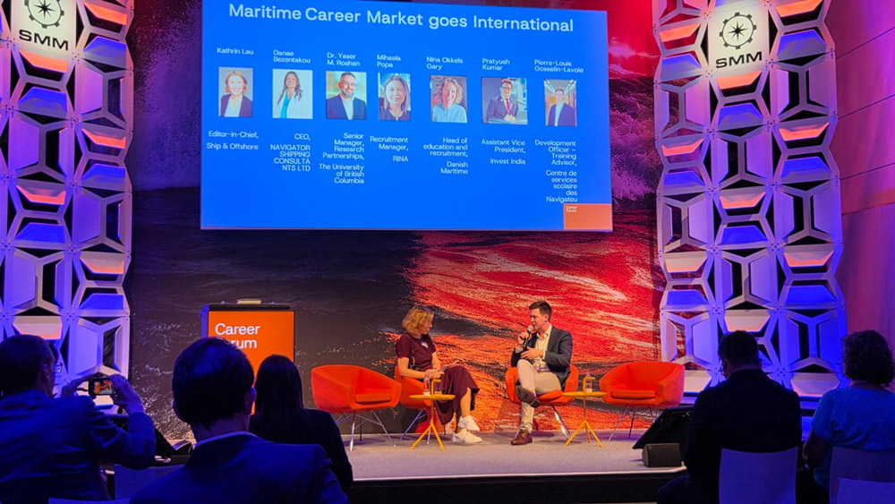 Misson Europe de Naval Québec avec le CSSDN - SMM Hamburg - Panel 1